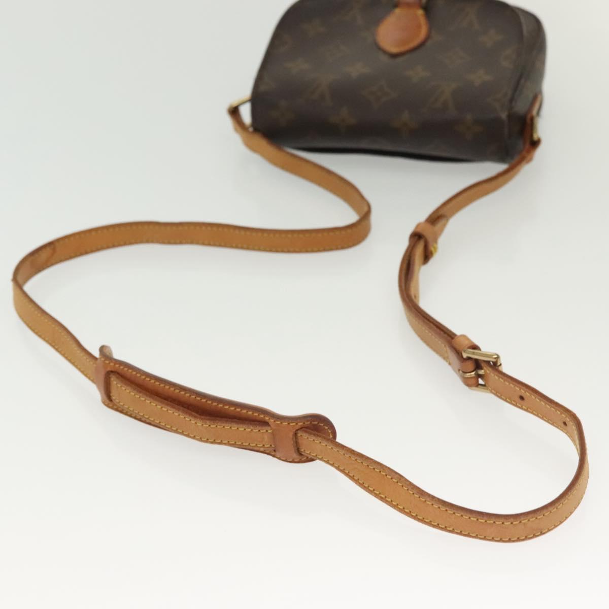 LOUIS VUITTON Monogram Saint Cloud PM Shoulder Bag M51244 LV Auth 139867