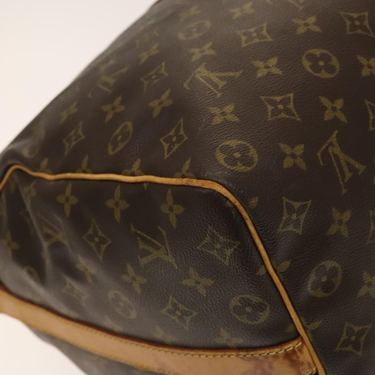 LOUIS VUITTON Monogram Keepall Bandouliere 50 Hand Bag M41416 LV Auth 139878