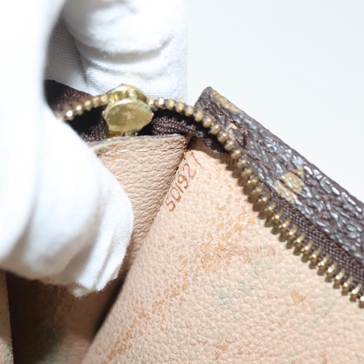 LOUIS VUITTON Monogram Bucket PM Accessory Pouch LV Auth 139885