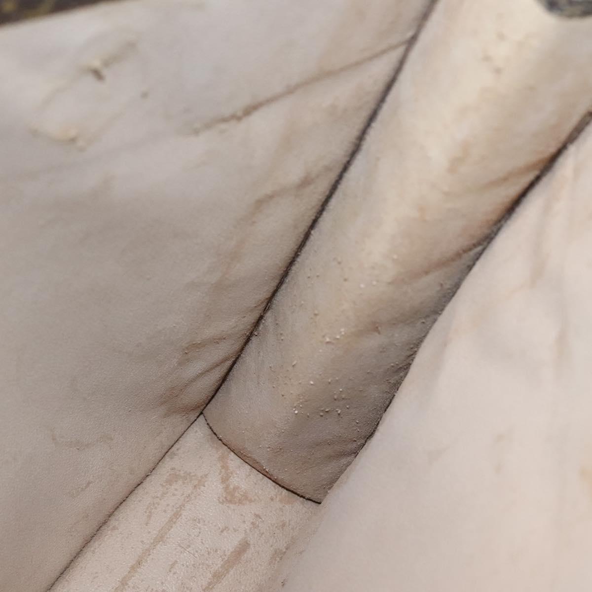 LOUIS VUITTON Monogram Sac Plat Hand Bag M51140 LV Auth 139896