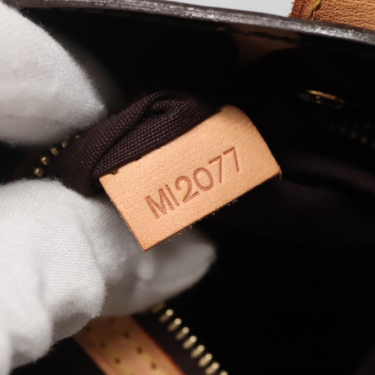 LOUIS VUITTON Monogram Vernis Reade PM Hand Bag Amarante M91993 LV Auth 139897