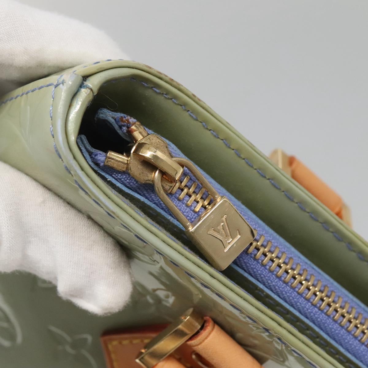 LOUIS VUITTON Monogram Vernis Houston Hand Bag Lavande M91218 LV Auth 139921