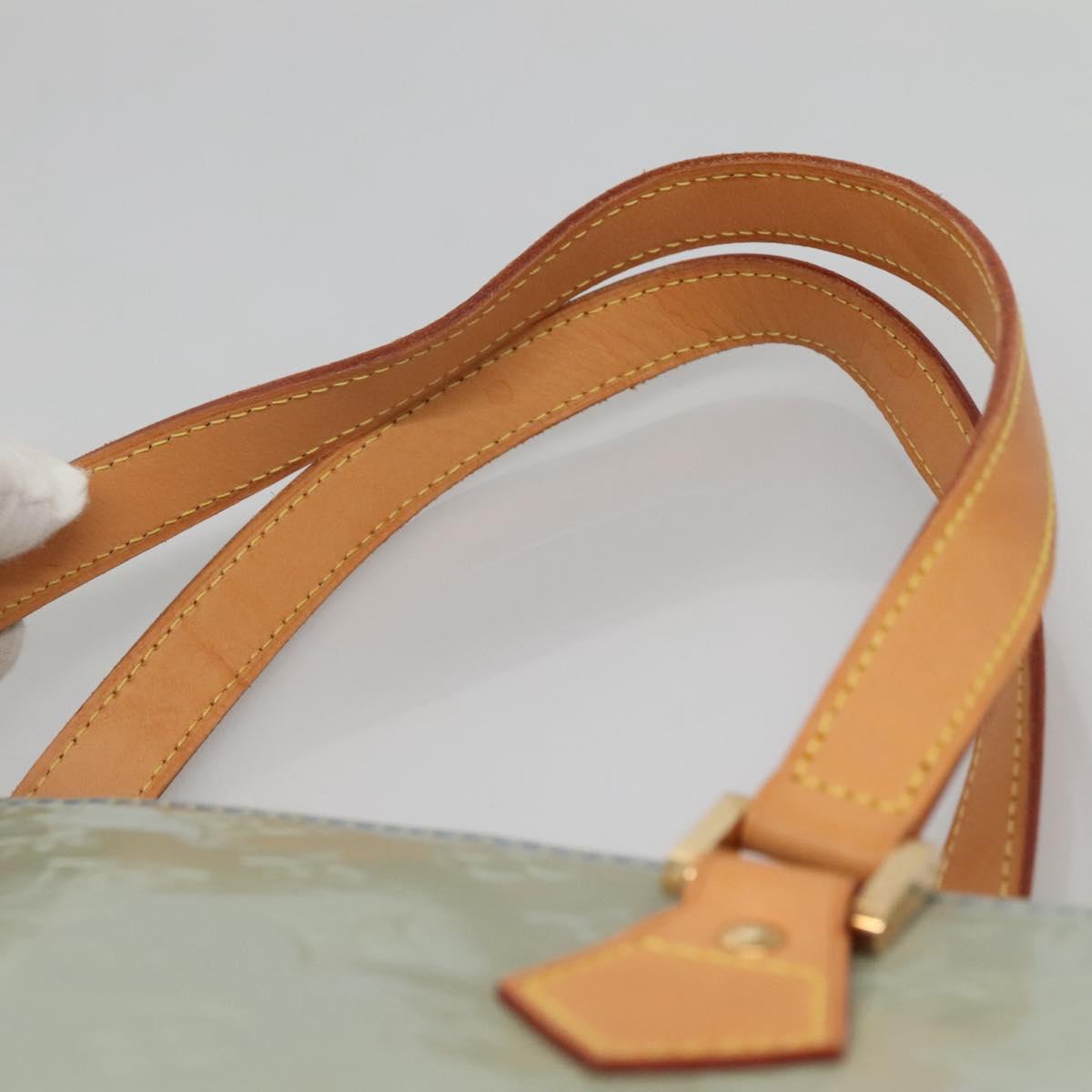 LOUIS VUITTON Monogram Vernis Houston Hand Bag Lavande M91218 LV Auth 139921