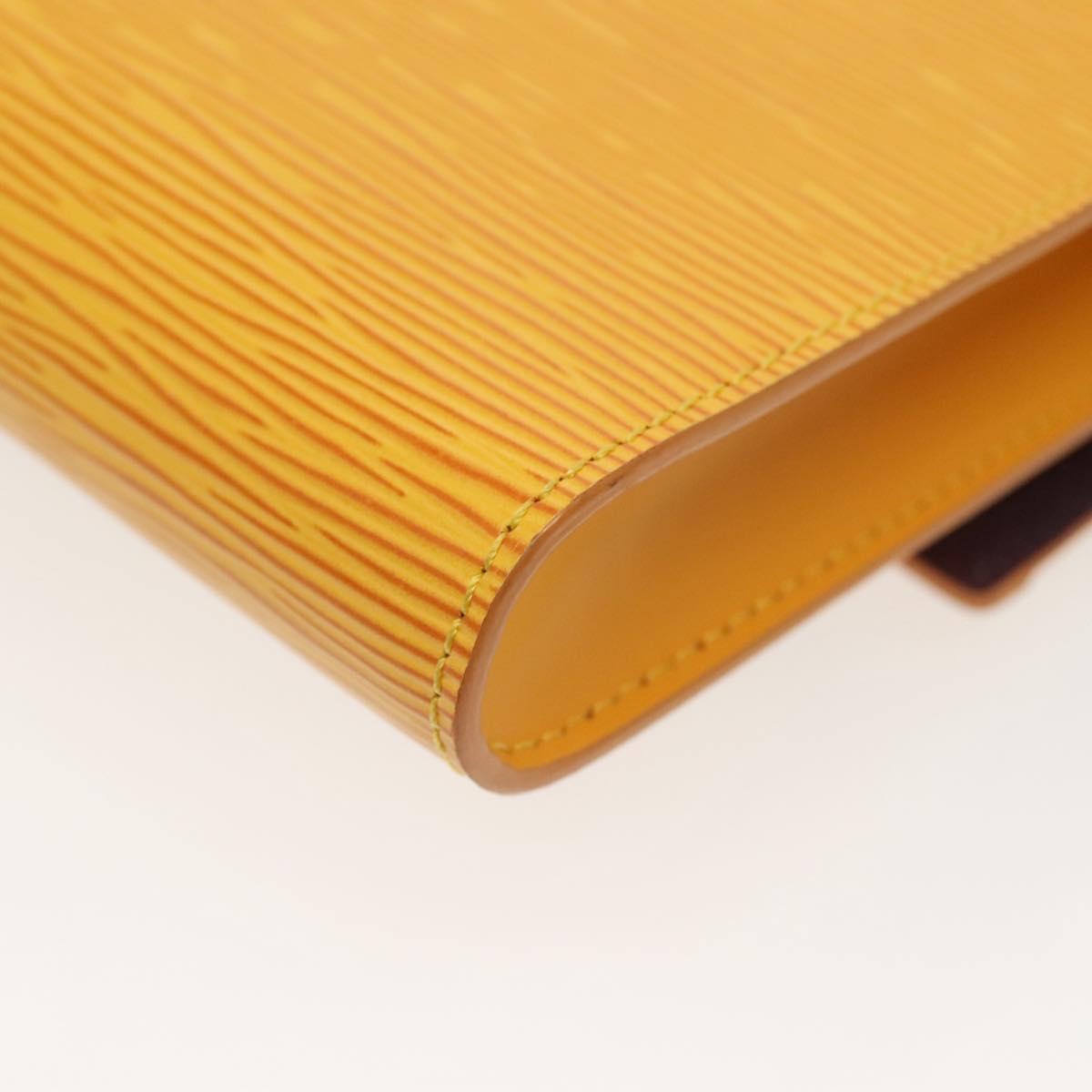 LOUIS VUITTON Epi Arsch Shoulder Bag Yellow M52579 LV Auth 139923