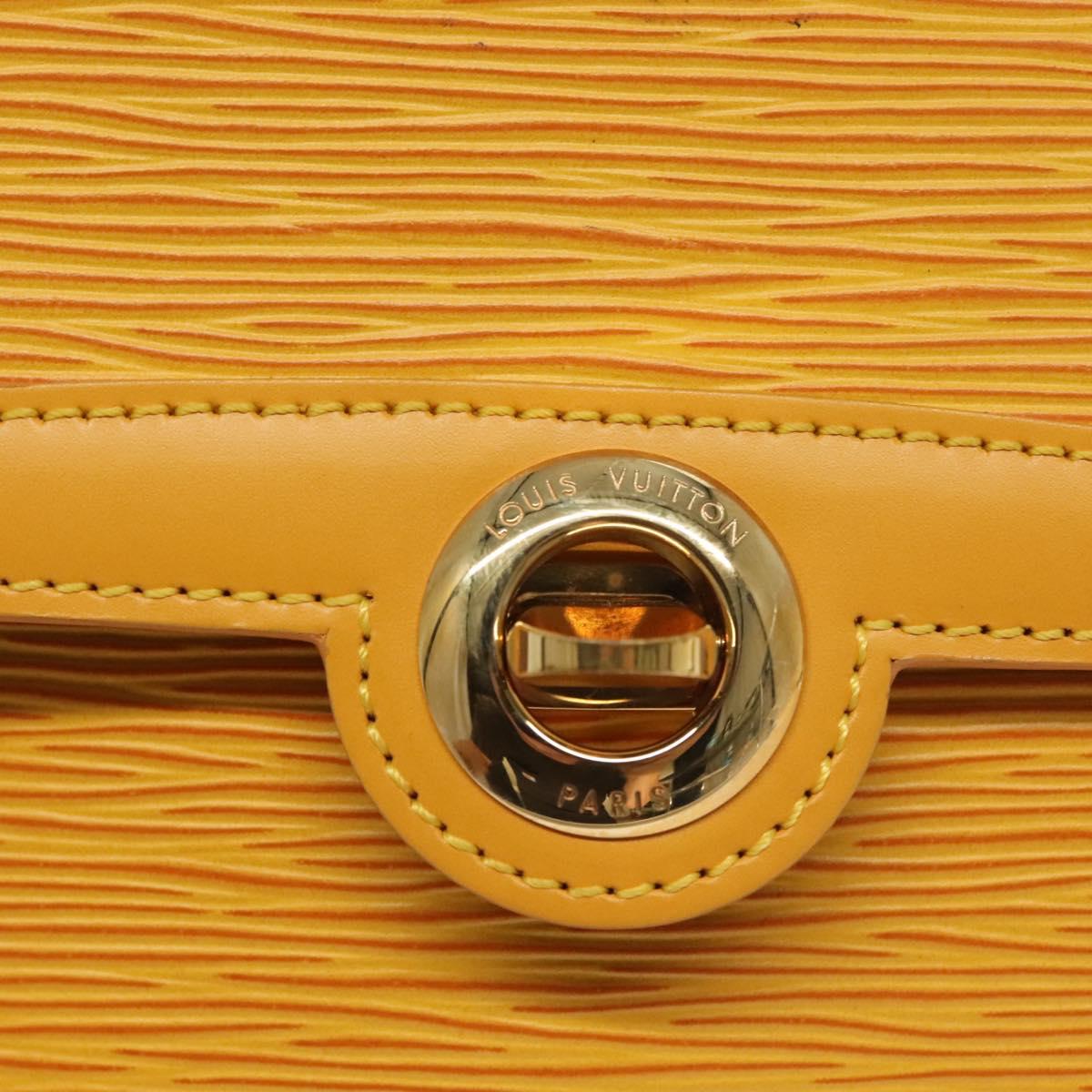 LOUIS VUITTON Epi Arsch Shoulder Bag Yellow M52579 LV Auth 139923