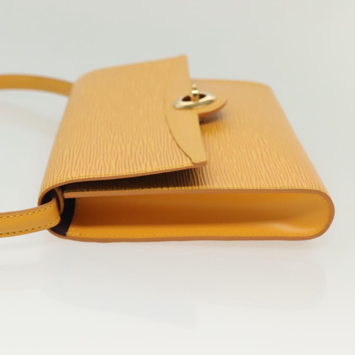 LOUIS VUITTON Epi Arsch Shoulder Bag Yellow M52579 LV Auth 139923