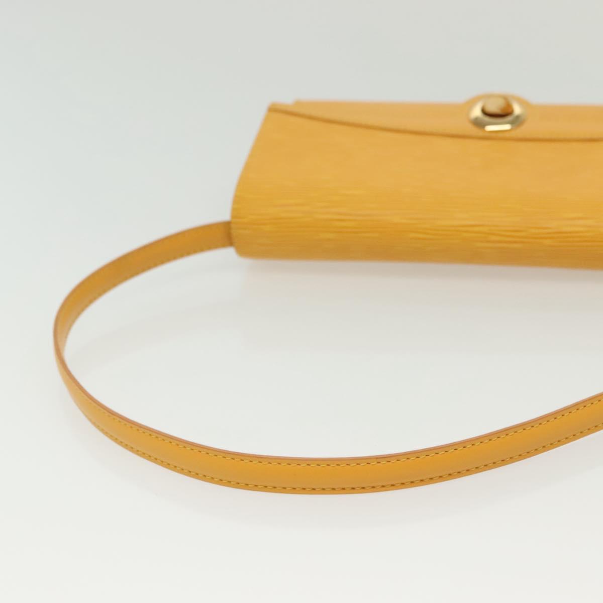 LOUIS VUITTON Epi Arsch Shoulder Bag Yellow M52579 LV Auth 139923