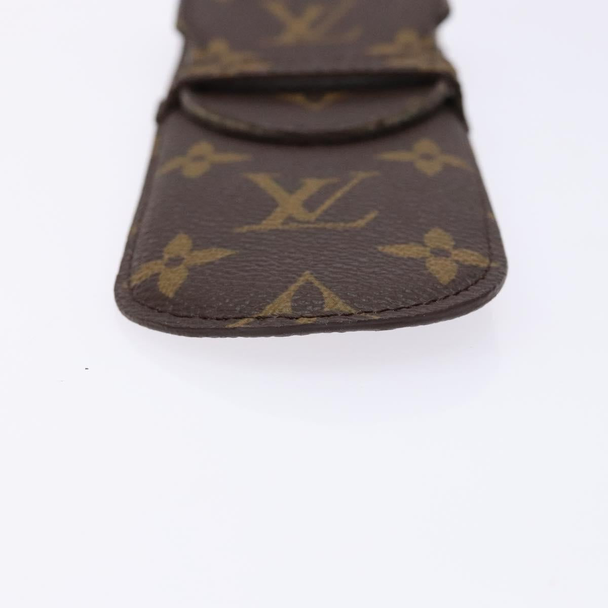 LOUIS VUITTON Monogram Etui Stilo Pen Case M62990 LV Auth 139946