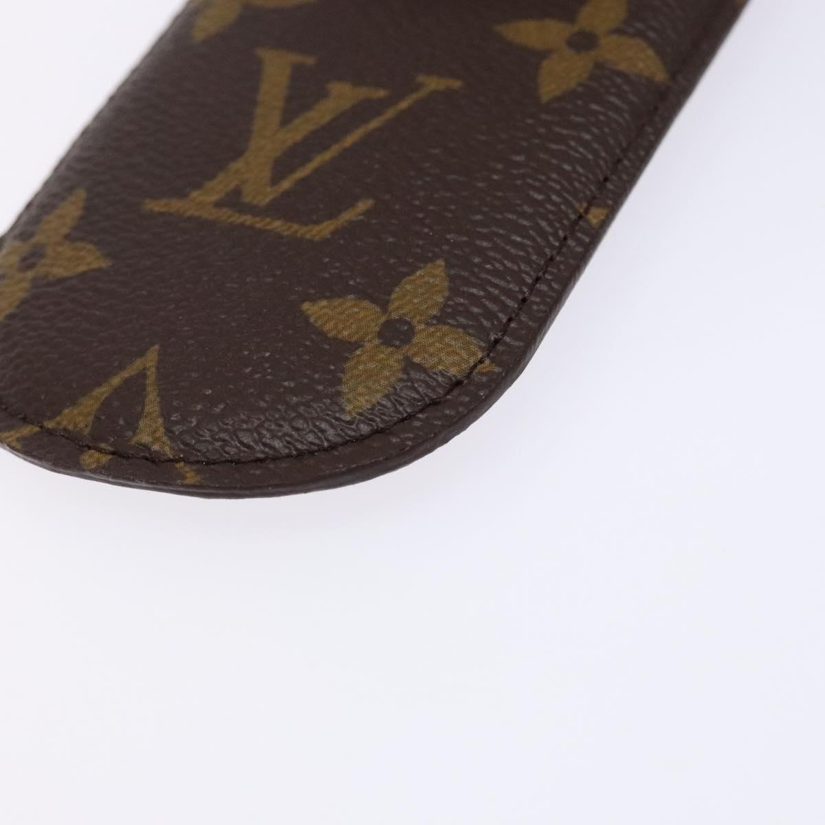 LOUIS VUITTON Monogram Etui Stilo Pen Case M62990 LV Auth 139946
