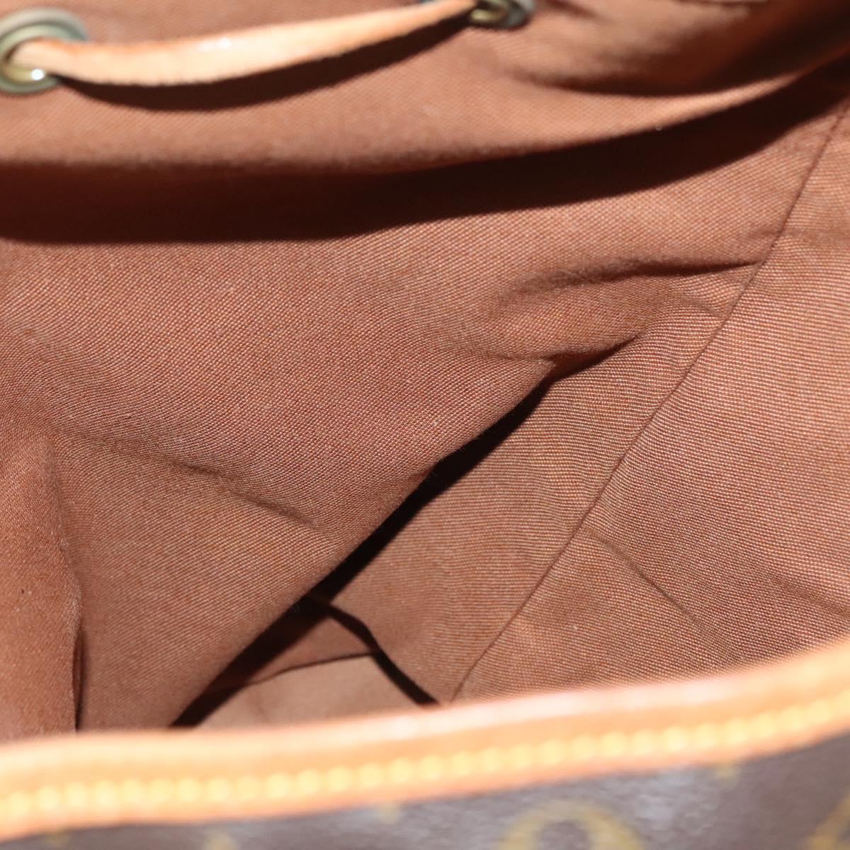 LOUIS VUITTON Monogram Montsouris GM Backpack M51135 LV Auth 139951