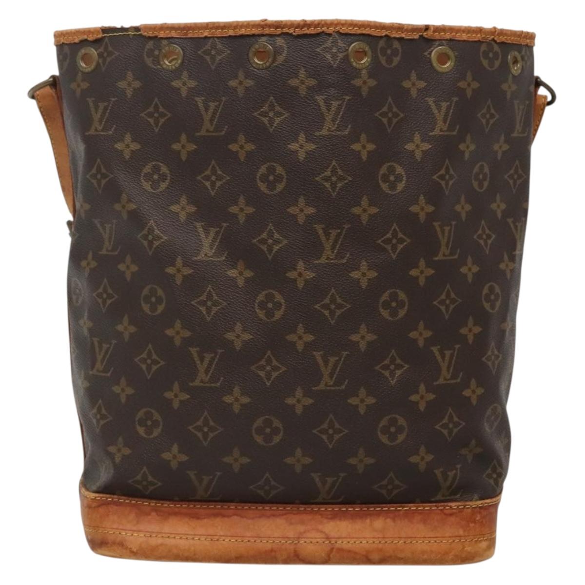 LOUIS VUITTON Monogram Noe Shoulder Bag M42224 LV Auth 139952