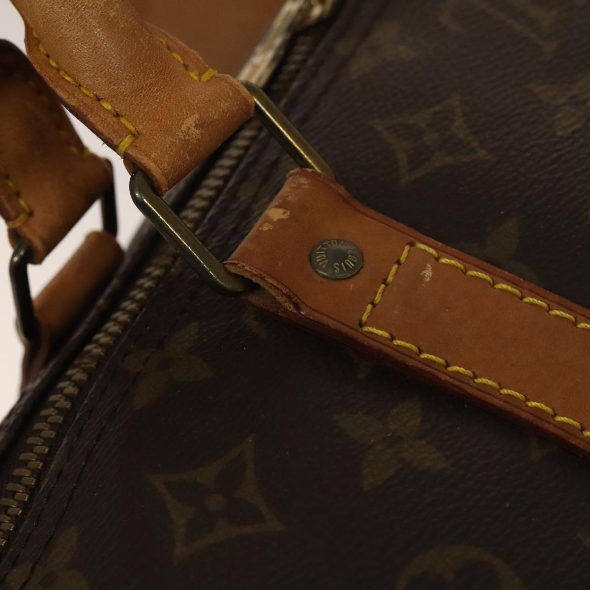 LOUIS VUITTON Monogram Keepall 60 Boston Bag M41422 LV Auth 139955