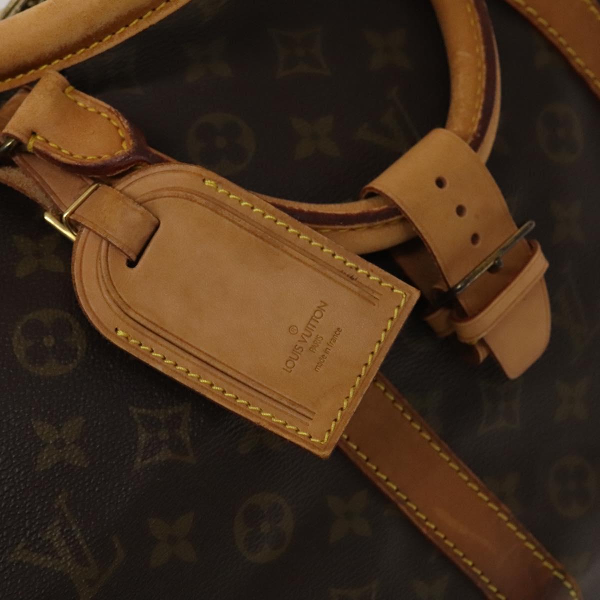 LOUIS VUITTON Monogram Keepall 60 Boston Bag M41422 LV Auth 139955
