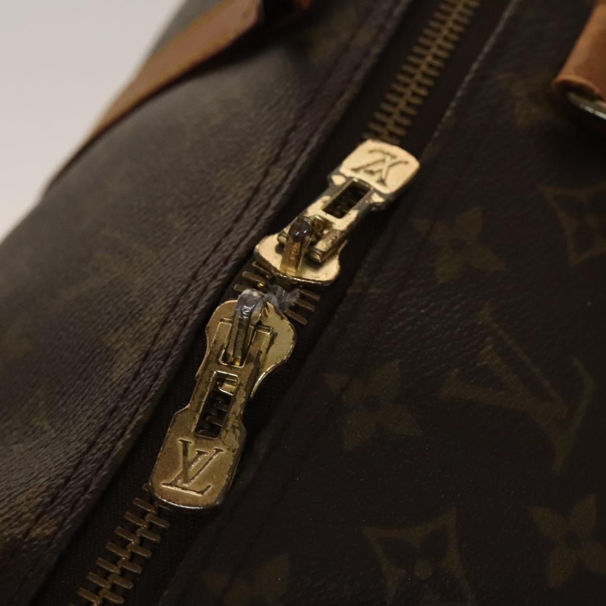 LOUIS VUITTON Monogram Keepall 60 Boston Bag M41422 LV Auth 139955