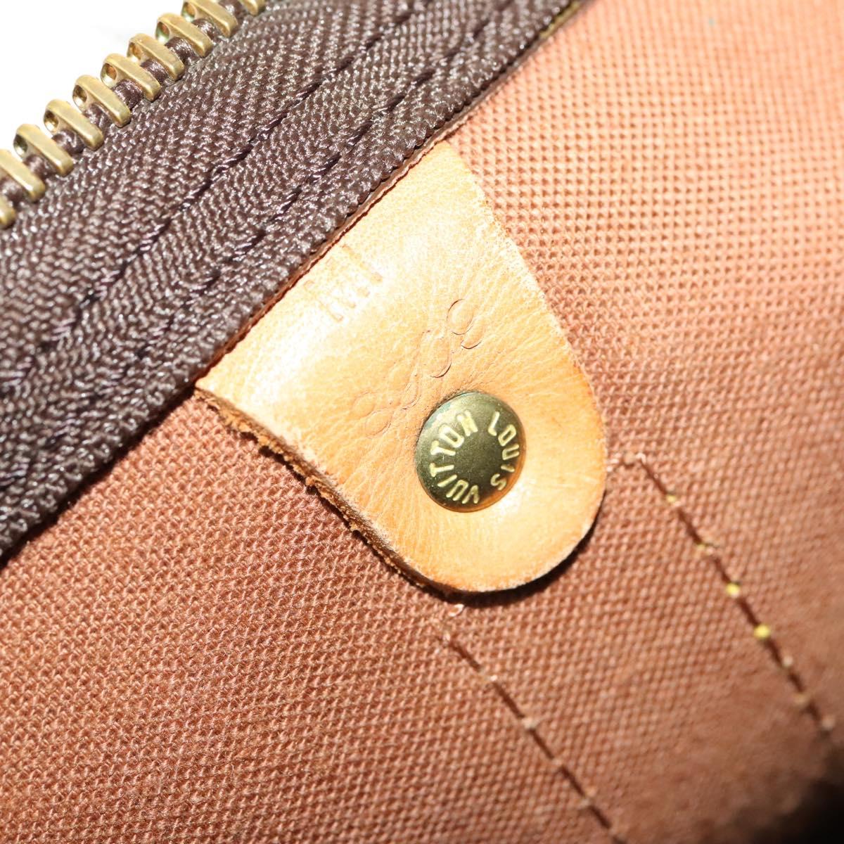 LOUIS VUITTON Monogram Keepall 60 Boston Bag M41422 LV Auth 139955