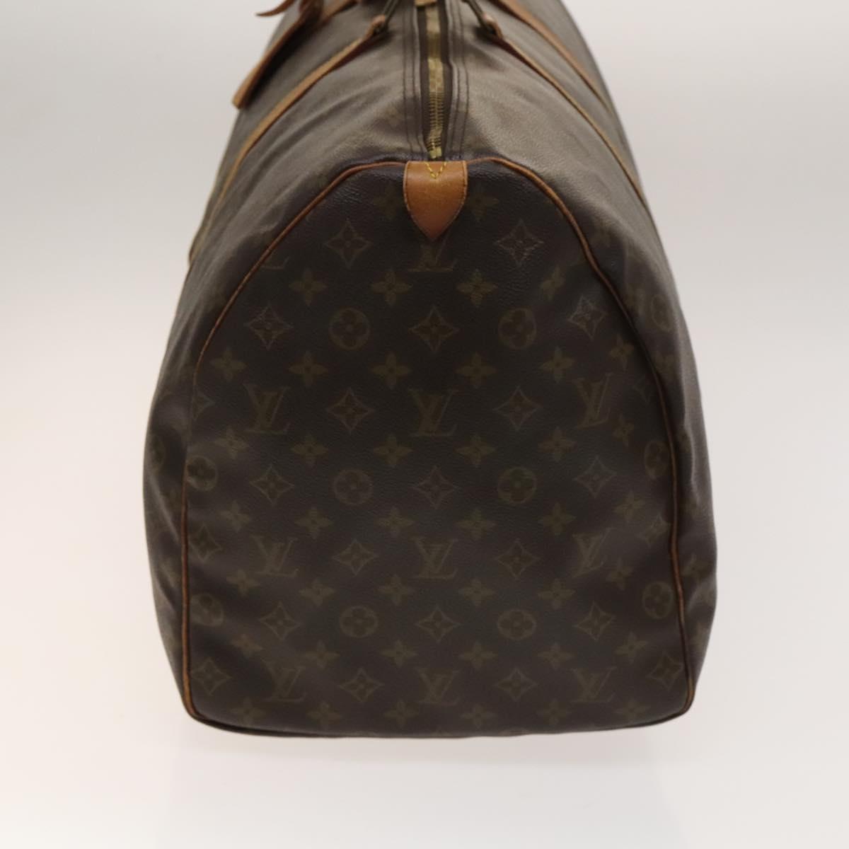 LOUIS VUITTON Monogram Keepall 60 Boston Bag M41422 LV Auth 139955