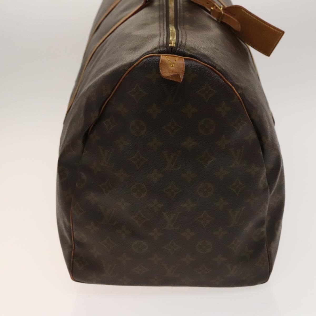 LOUIS VUITTON Monogram Keepall 60 Boston Bag M41422 LV Auth 139955