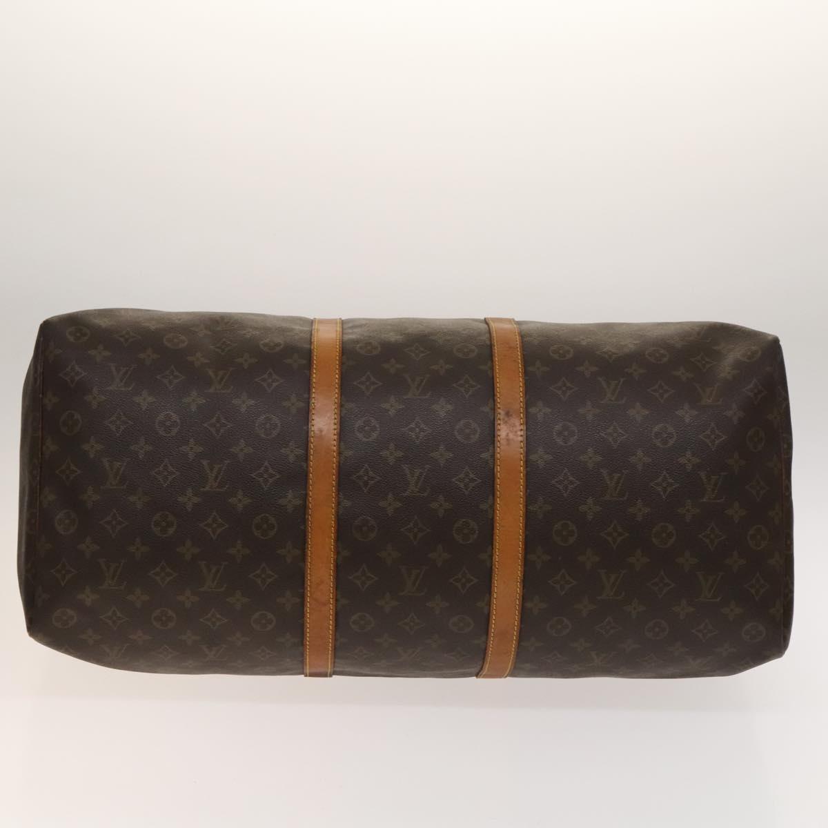 LOUIS VUITTON Monogram Keepall 60 Boston Bag M41422 LV Auth 139955