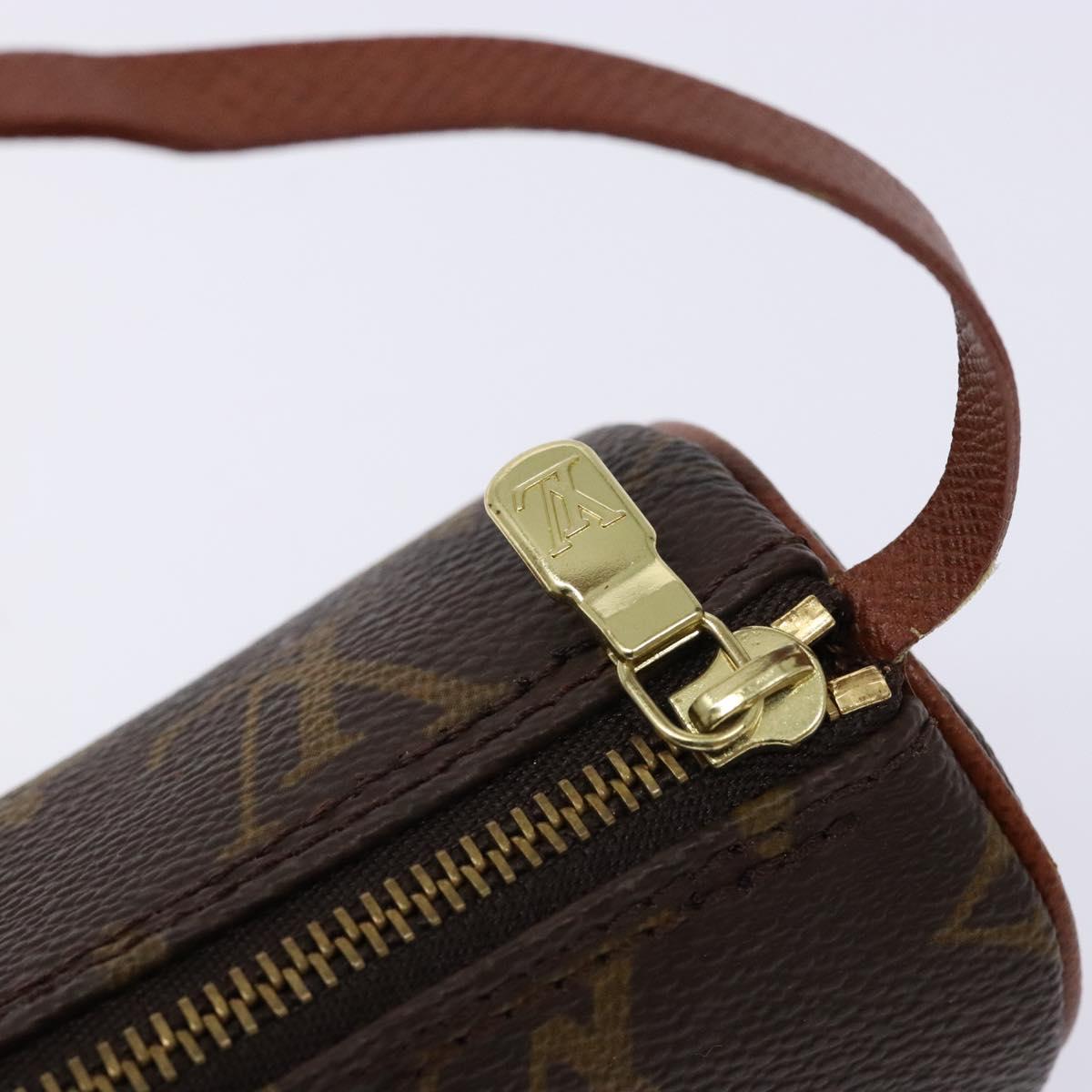 LOUIS VUITTON Monogram Papillon Pouch LV Auth 139992