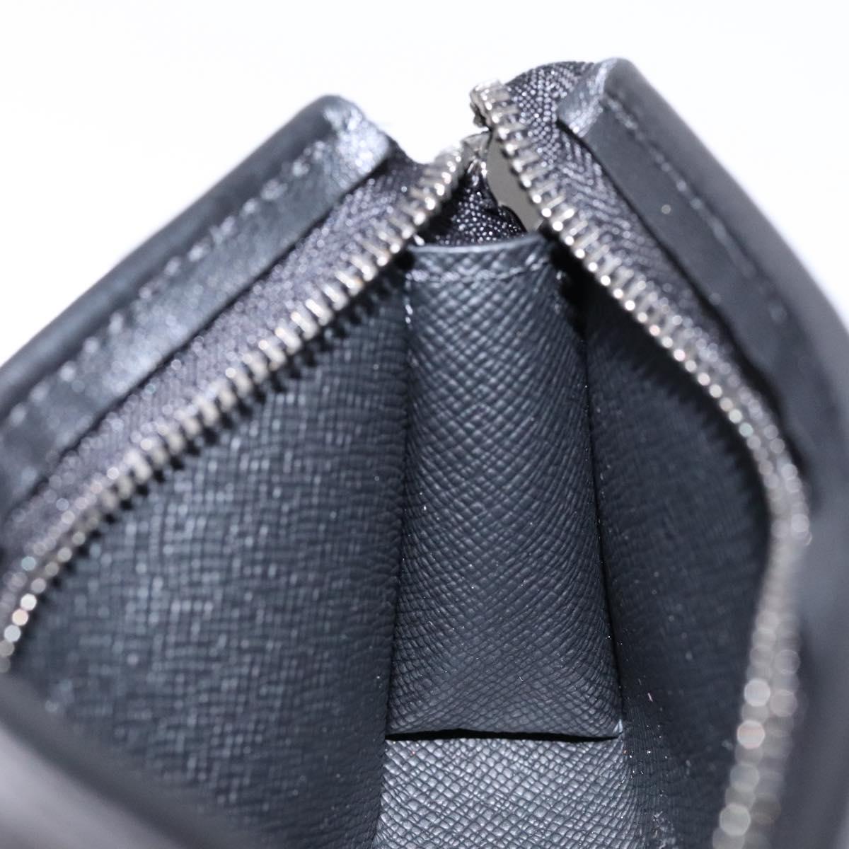 LOUIS VUITTON Eclipse Cles Voyage Pochette Coin Purse M82776 LV Auth 139998