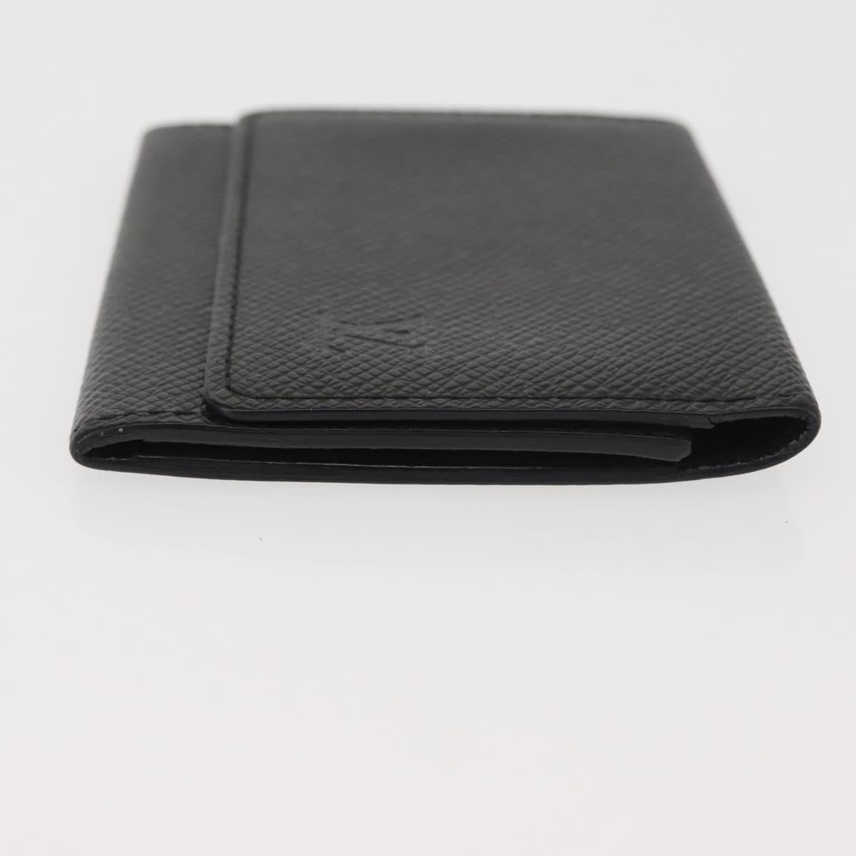 LOUIS VUITTON Epi Taiga Wallet 2Set Gray Ardoise LV Auth 140006