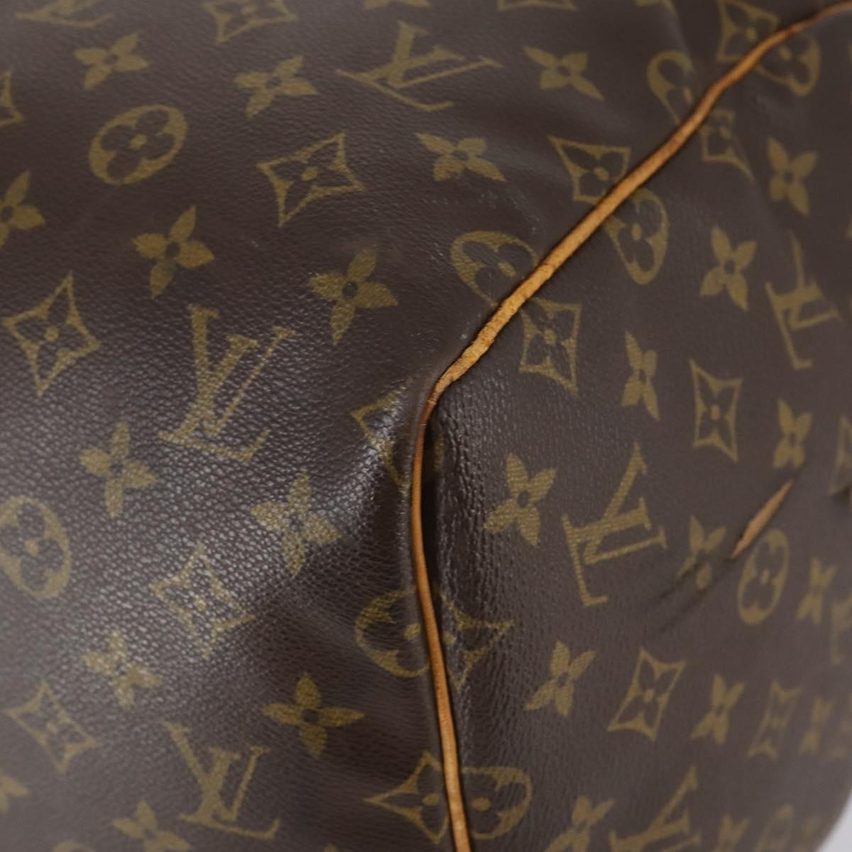 LOUIS VUITTON Monogram Keepall 55 Boston Bag M41424 LV Auth 140023
