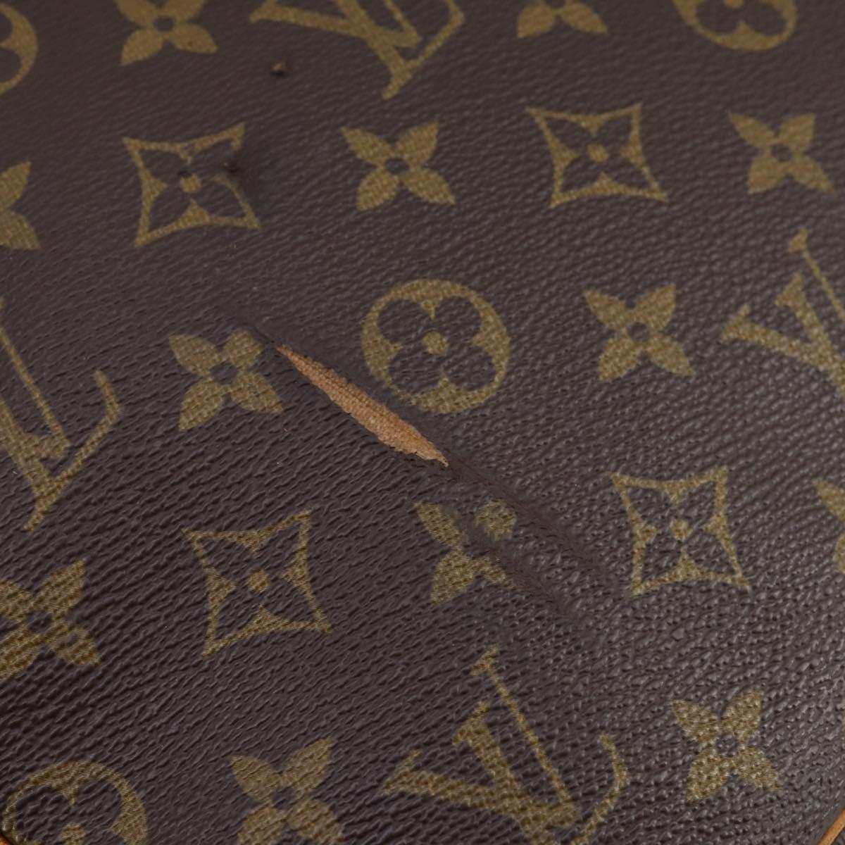 LOUIS VUITTON Monogram Keepall 55 Boston Bag M41424 LV Auth 140023