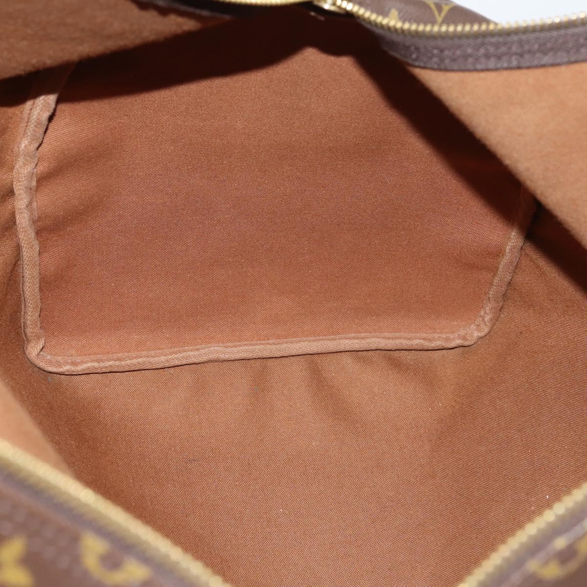 LOUIS VUITTON Monogram Keepall 55 Boston Bag M41424 LV Auth 140023