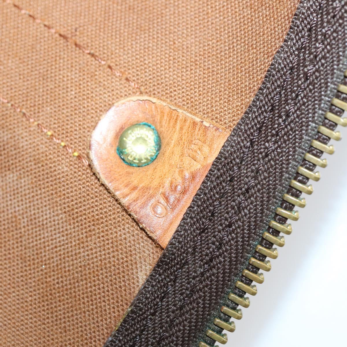 LOUIS VUITTON Monogram Keepall 55 Boston Bag M41424 LV Auth 140023