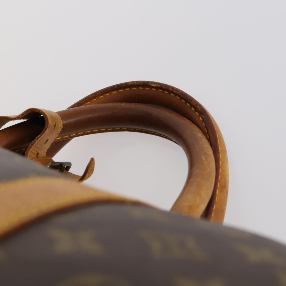 LOUIS VUITTON Monogram Keepall 55 Boston Bag M41424 LV Auth 140023