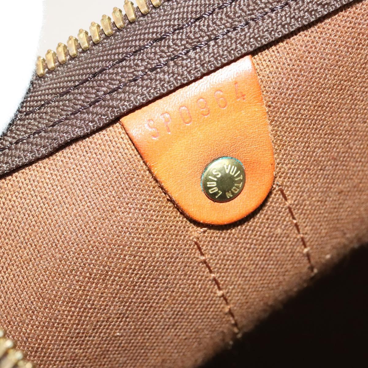 LOUIS VUITTON Monogram Keepall 60 Boston Bag M41422 LV Auth 140024