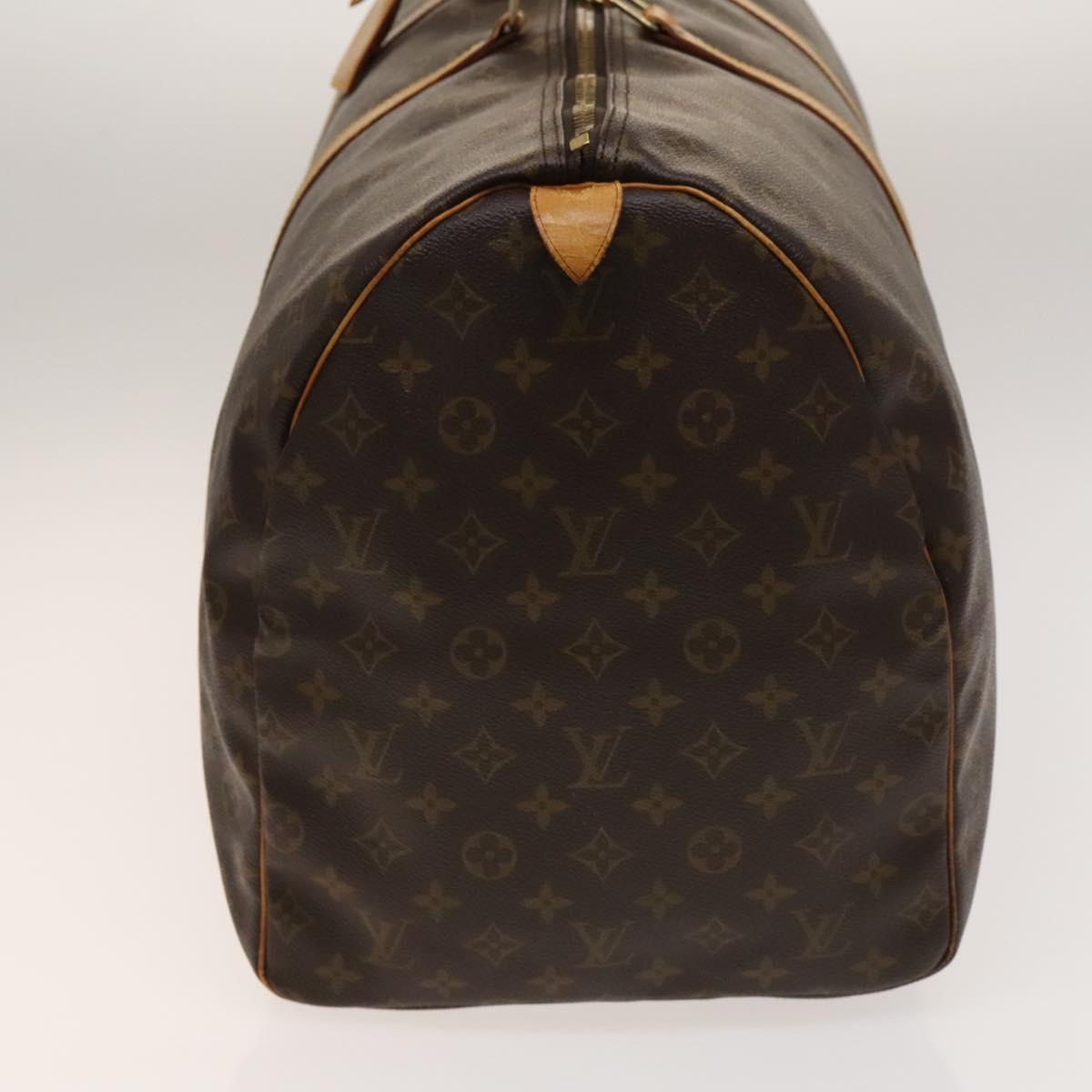 LOUIS VUITTON Monogram Keepall 60 Boston Bag M41422 LV Auth 140024
