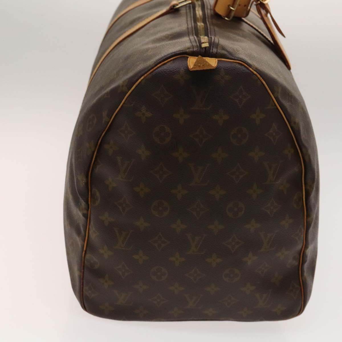LOUIS VUITTON Monogram Keepall 60 Boston Bag M41422 LV Auth 140024