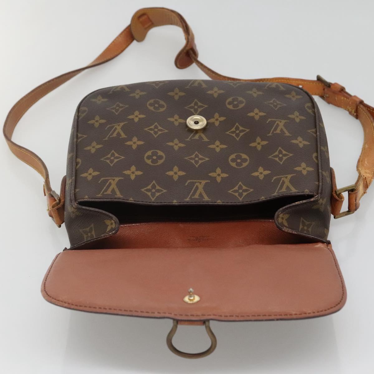 LOUIS VUITTON Monogram Saint Cloud GM Shoulder Bag M51242 LV Auth 140025