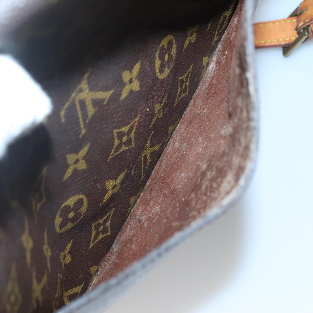 LOUIS VUITTON Monogram Saint Cloud GM Shoulder Bag M51242 LV Auth 140025