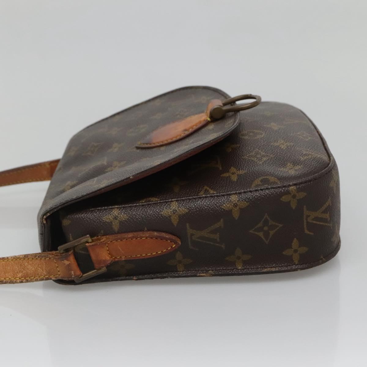 LOUIS VUITTON Monogram Saint Cloud GM Shoulder Bag M51242 LV Auth 140025