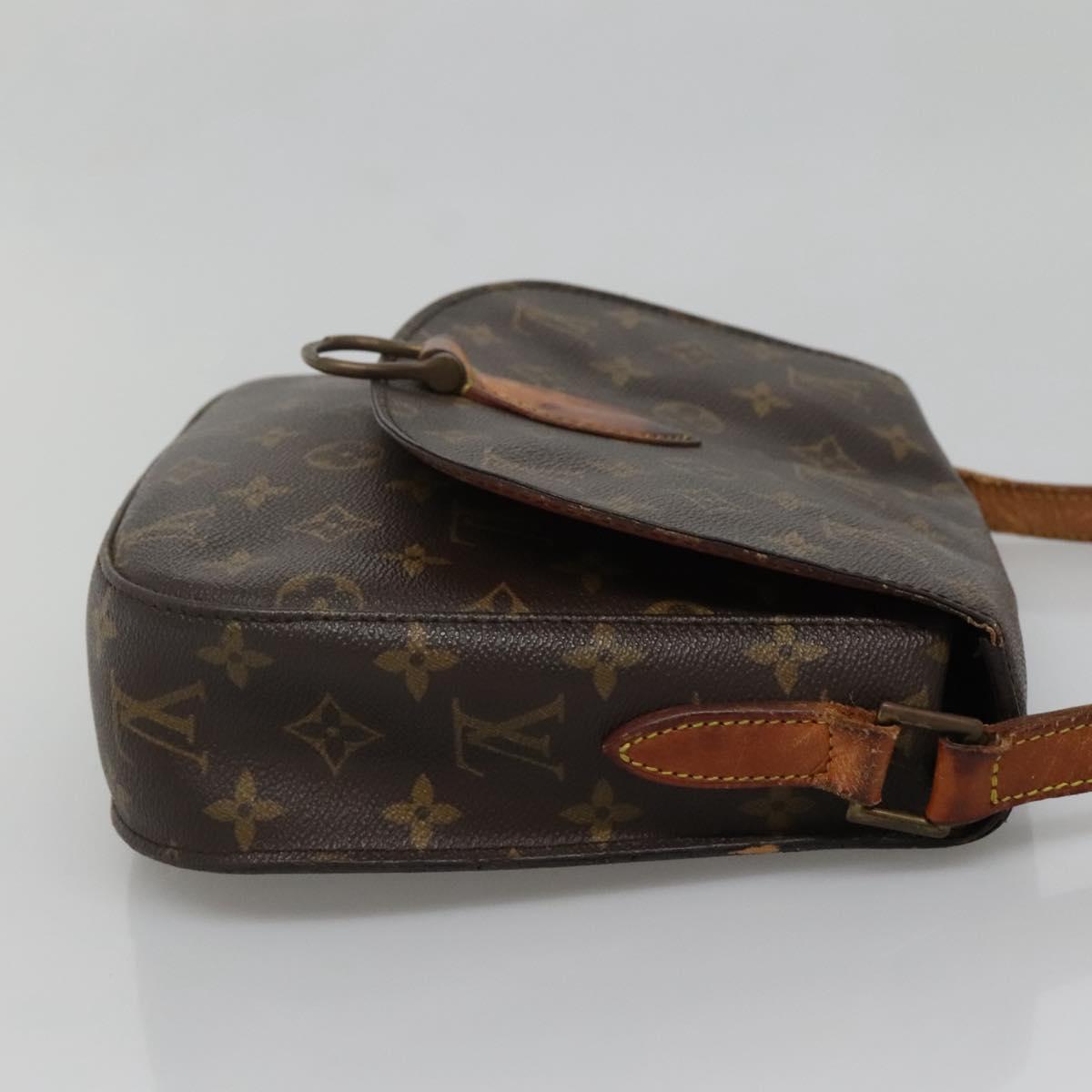 LOUIS VUITTON Monogram Saint Cloud GM Shoulder Bag M51242 LV Auth 140025