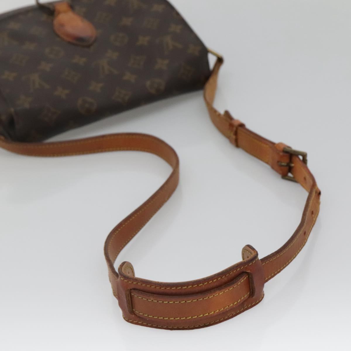 LOUIS VUITTON Monogram Saint Cloud GM Shoulder Bag M51242 LV Auth 140025