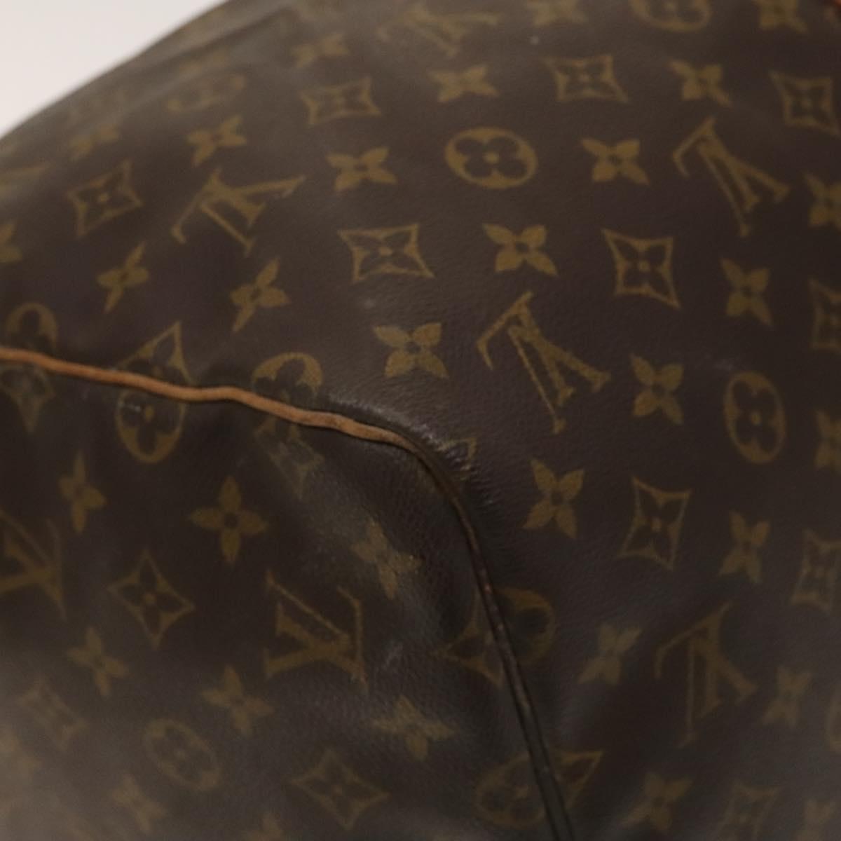 LOUIS VUITTON Monogram Keepall 55 Boston Bag M41424 LV Auth 140029