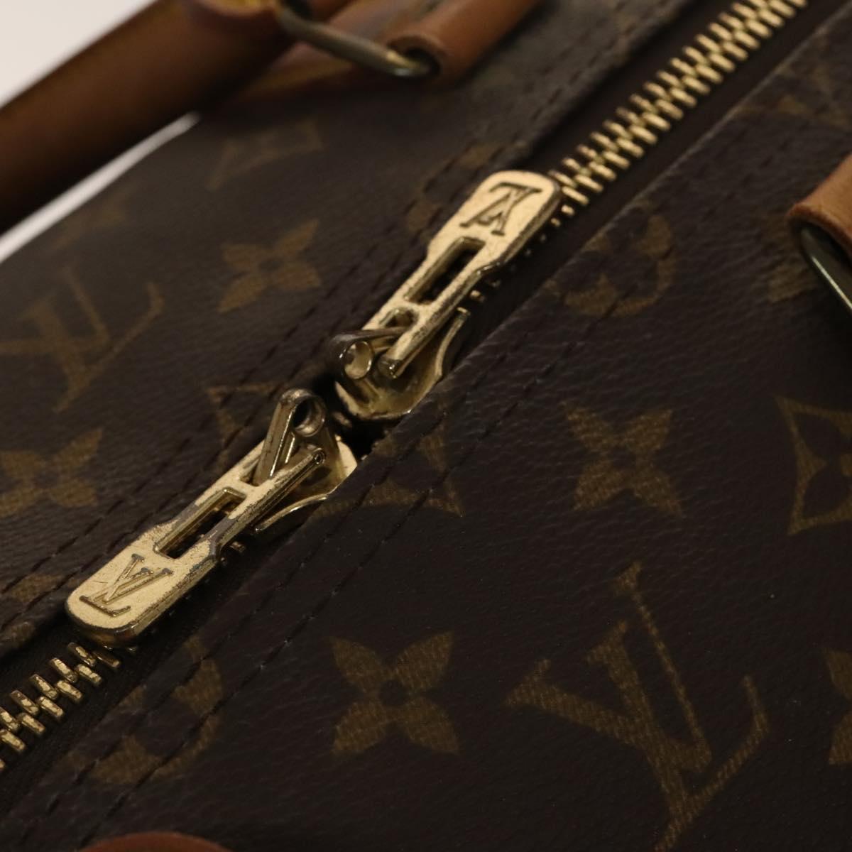 LOUIS VUITTON Monogram Keepall 55 Boston Bag M41424 LV Auth 140029