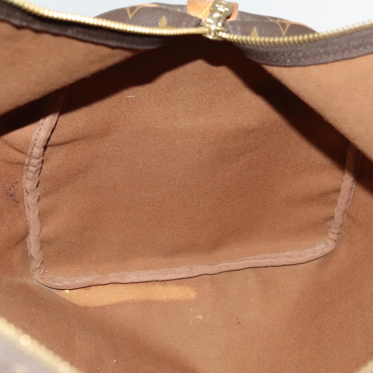 LOUIS VUITTON Monogram Keepall 55 Boston Bag M41424 LV Auth 140029