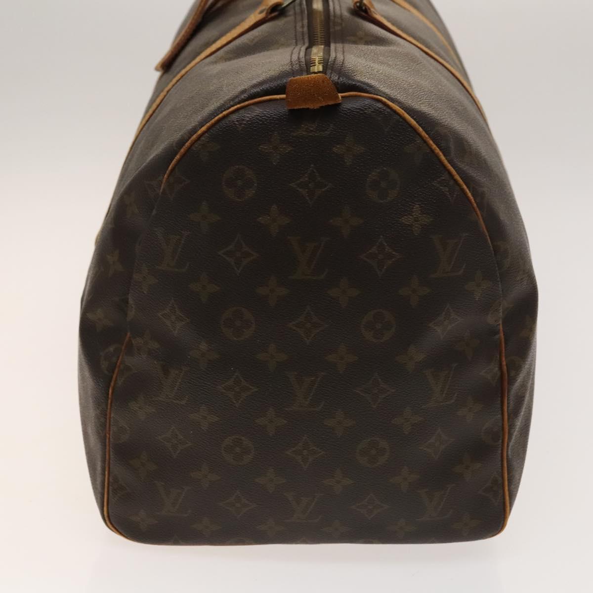 LOUIS VUITTON Monogram Keepall 55 Boston Bag M41424 LV Auth 140030