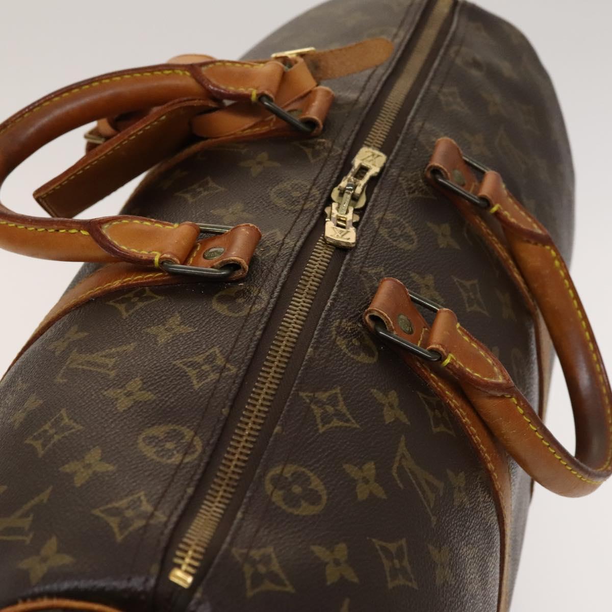 LOUIS VUITTON Monogram Keepall 45 Boston Bag M41428 LV Auth 140031