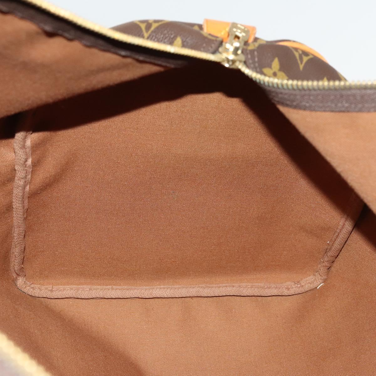 LOUIS VUITTON Monogram Keepall 55 Boston Bag M41424 LV Auth 140033