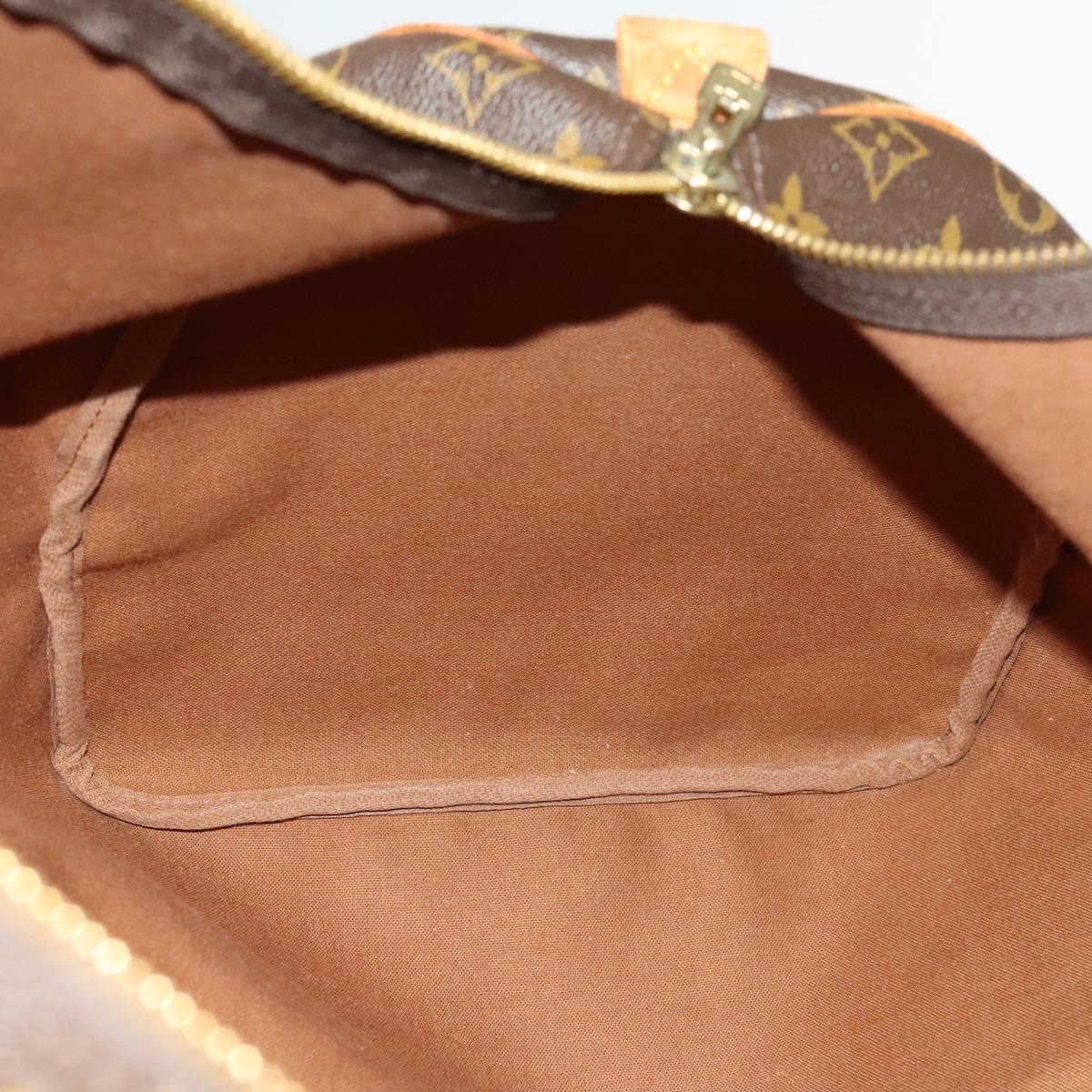 LOUIS VUITTON Monogram Keepall 55 Boston Bag M41424 LV Auth 140035