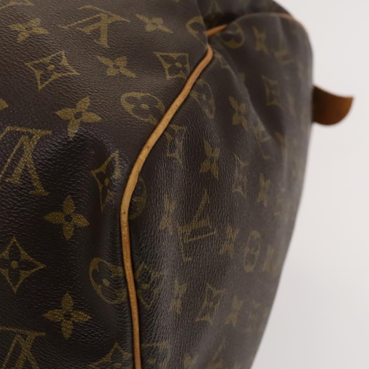 LOUIS VUITTON Monogram Keepall 55 Boston Bag M41424 LV Auth 140037