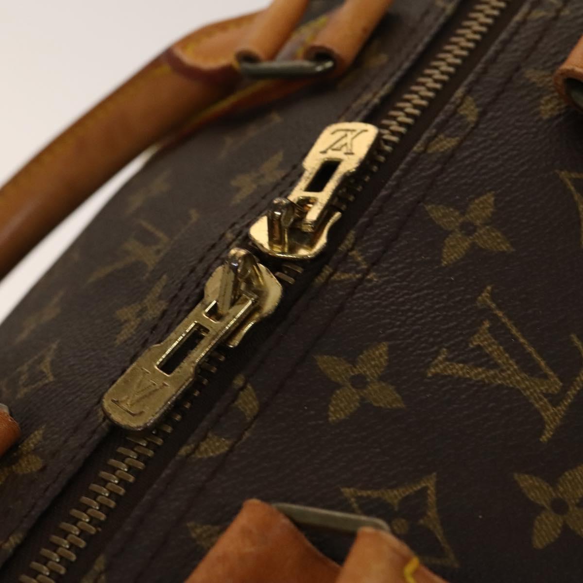 LOUIS VUITTON Monogram Keepall 55 Boston Bag M41424 LV Auth 140037