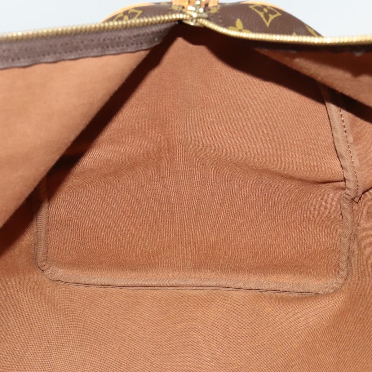 LOUIS VUITTON Monogram Keepall 55 Boston Bag M41424 LV Auth 140037