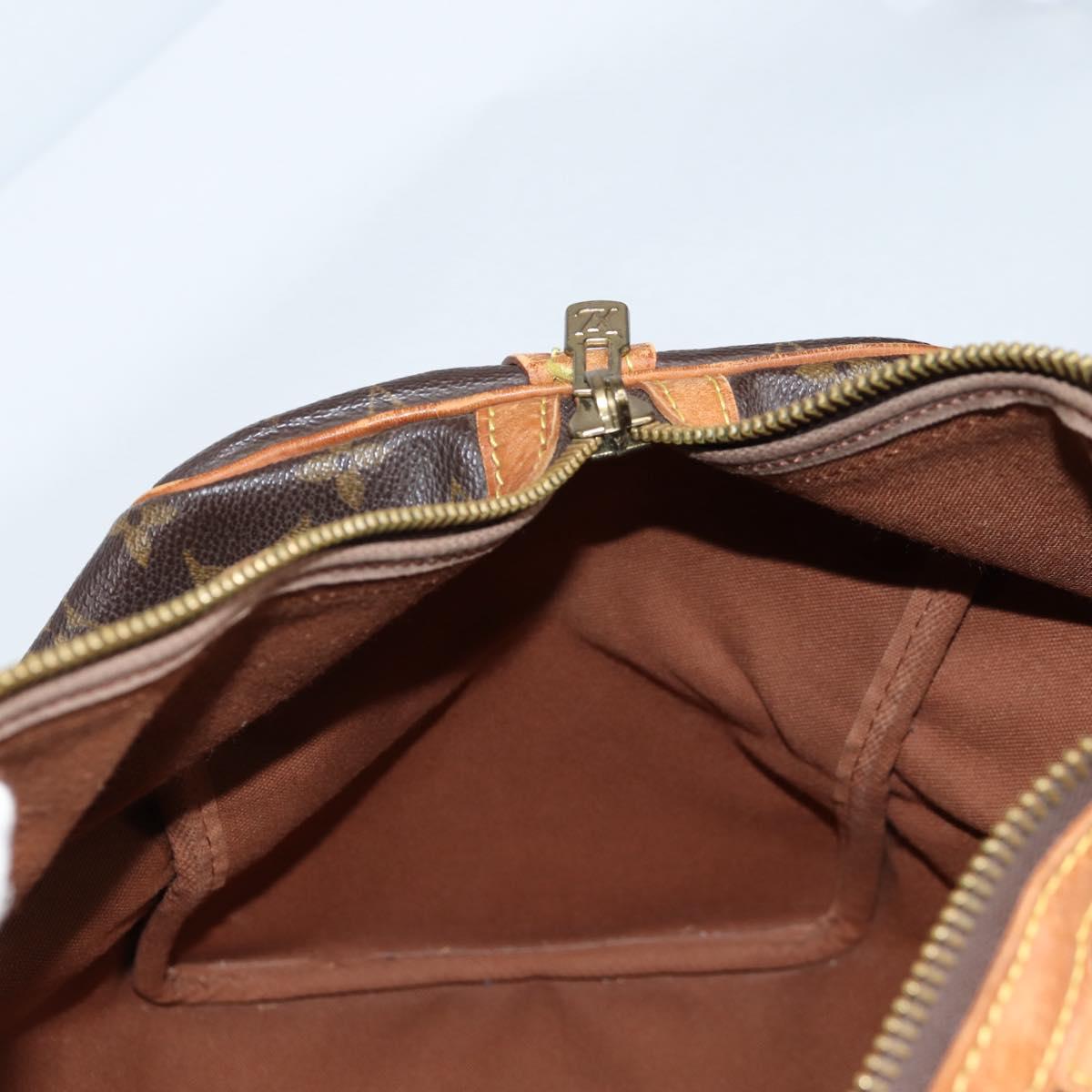 LOUIS VUITTON Monogram Sac Souple 35 Boston Bag M41626 LV Auth 140038