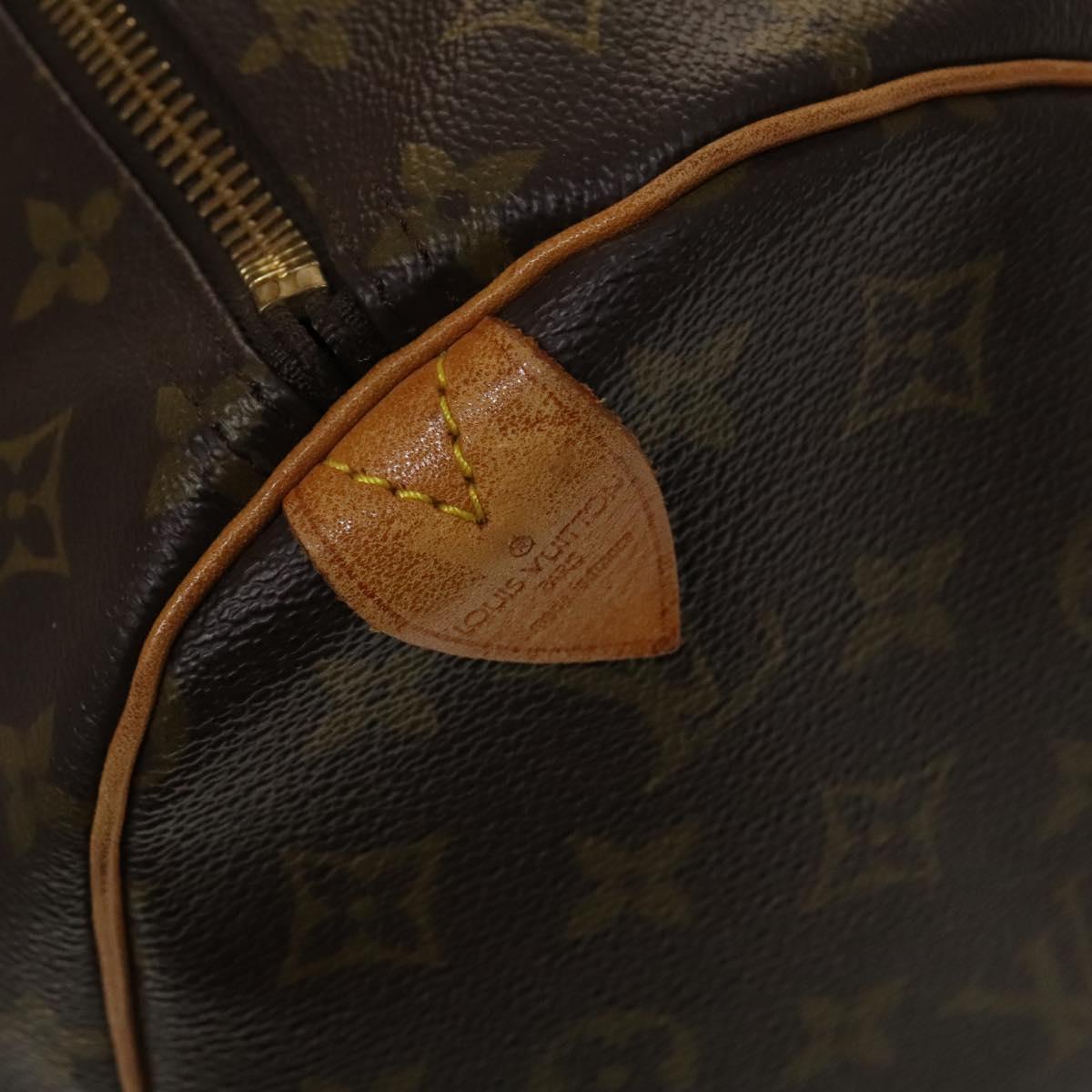 LOUIS VUITTON Monogram Keepall 60 Boston Bag M41422 LV Auth 140040